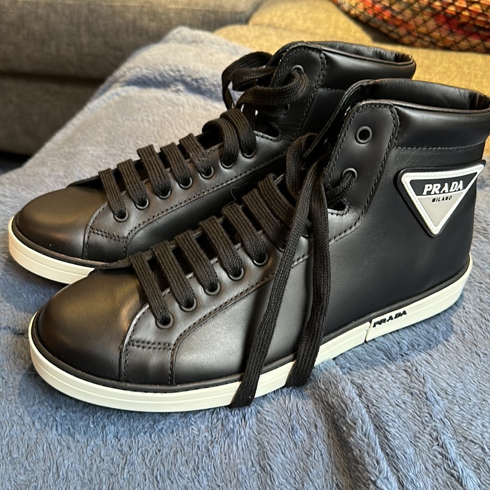 Prada Calzature Uomo Hightop Sneakers